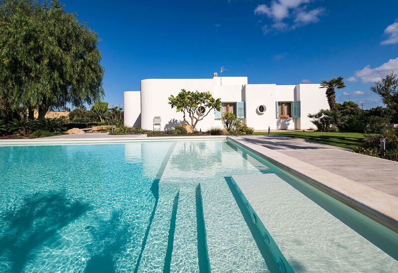 Villa Chiara - Paceco, Sicilia: all'aperto, Autunno, Balcone / Terrazza / Patio, Estate, Esterni, Piscina, Primavera