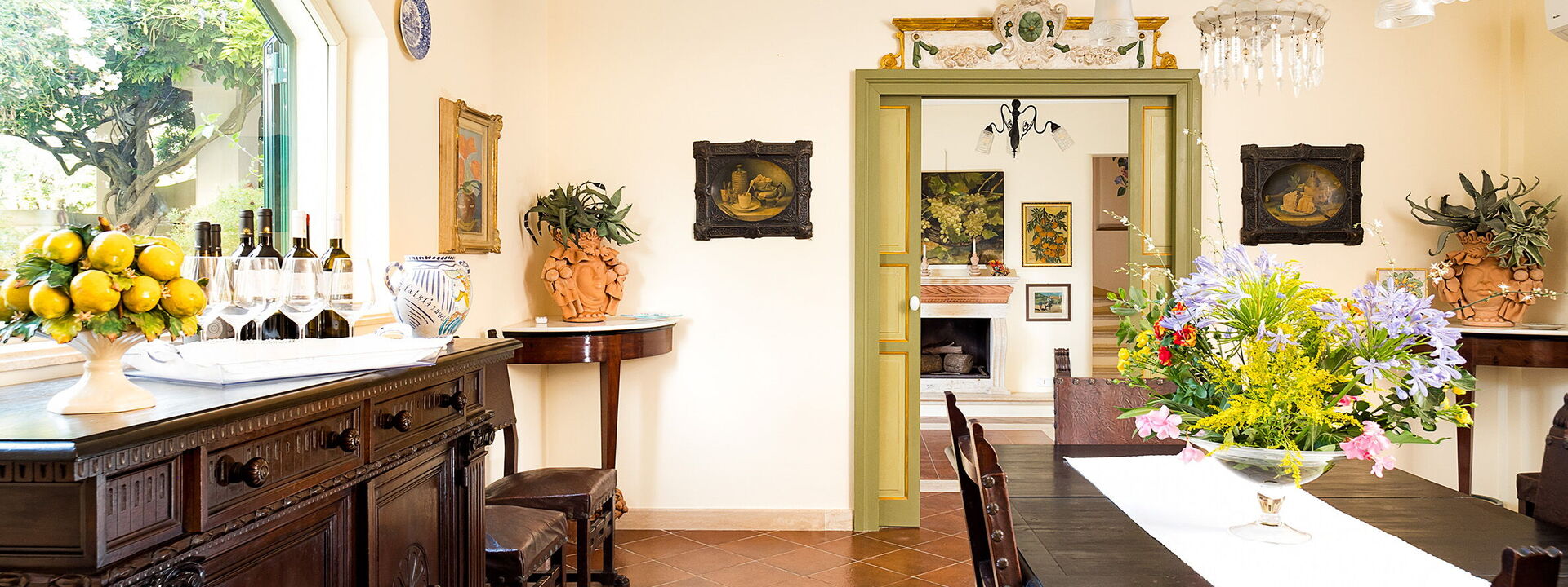 Casa Fiore - Salemi, Sicilia: Automne, Été, Printemps, Salle à manger