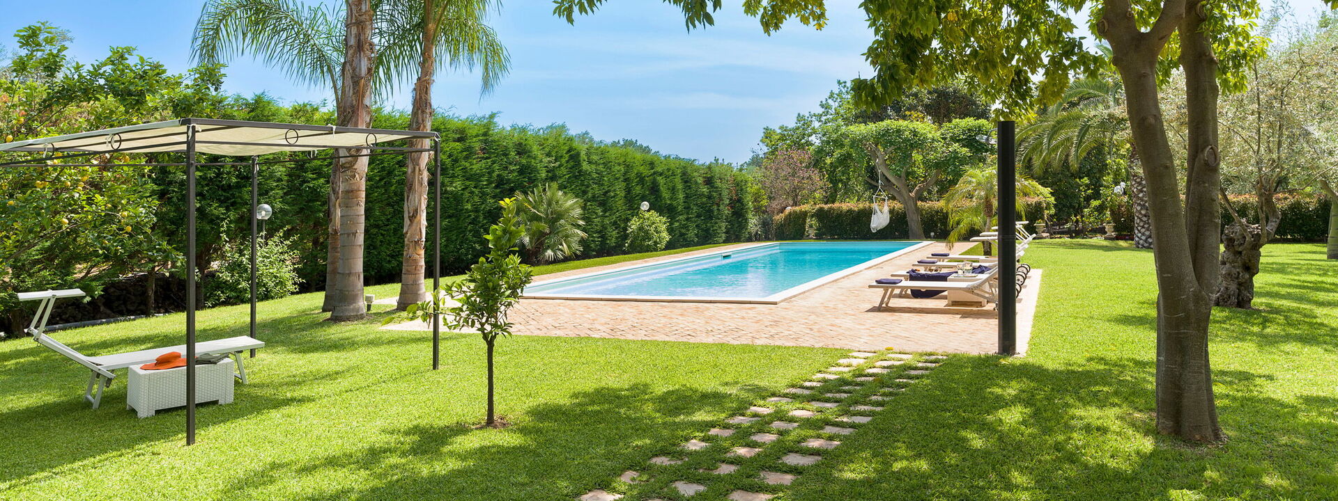 Oasi Verde - Santa Maria La Stella, Sicilia: Autumn, Building Exterior, Garden, Outdoor, Pool, Spring, Summer