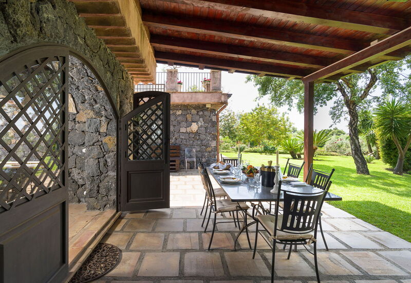 Oasi Verde - Santa Maria La Stella, Sicilia: Autumn, Balcony / Terrace / Patio, Building Exterior, Garden, Outdoor, Spring, Summer
