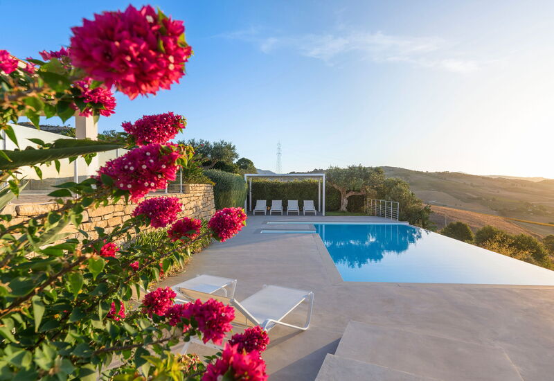 Mirabilia - Tangi, Sicilia: all'aperto, Autunno, Balcone / Terrazza / Patio, Estate, Esterni, Piscina, Primavera, Vista Panoramica
