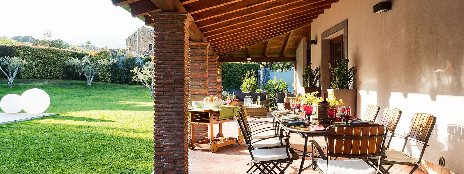 Casa Bedda - Viagrande, Sicilia: Automne, Balcon / Terrasse / Patio, Été, Extérieur, Extérieurs, Jardin, Printemps