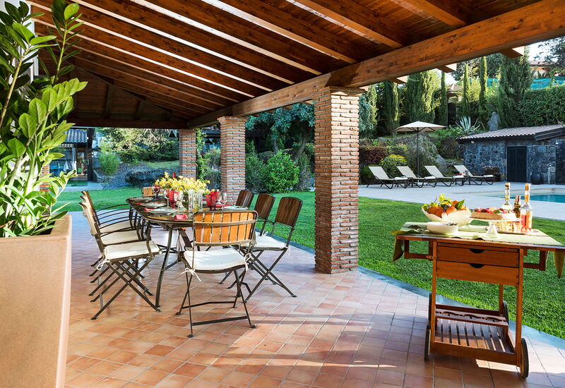 Casa Bedda - Viagrande, Sicilia: Autumn, Balcony / Terrace / Patio, Building Exterior, Garden, Outdoor, Spring, Summer