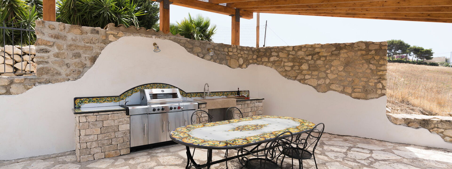 Villa Vistamare - Montallegro, Sicilia: Aktivitäten, Außen, Balkon / Terrasse / Patio, Frühling, Herbst, Sommer