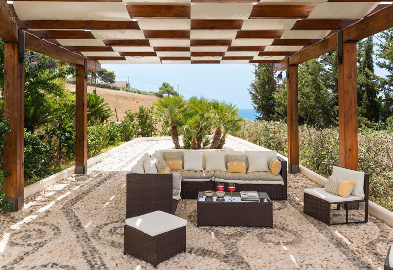 Villa Vistamare - Montallegro, Sicilia: Activités, Automne, Balcon / Terrasse / Patio, Été, Extérieurs, Printemps