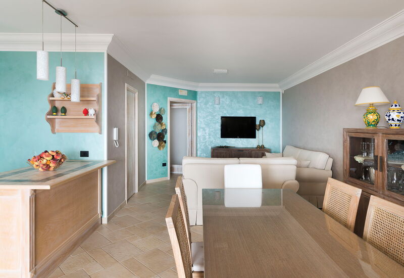 Villa Vistamare - Montallegro, Sicilia: Automne, Cuisine, Été, Printemps, Salle à manger, Salon