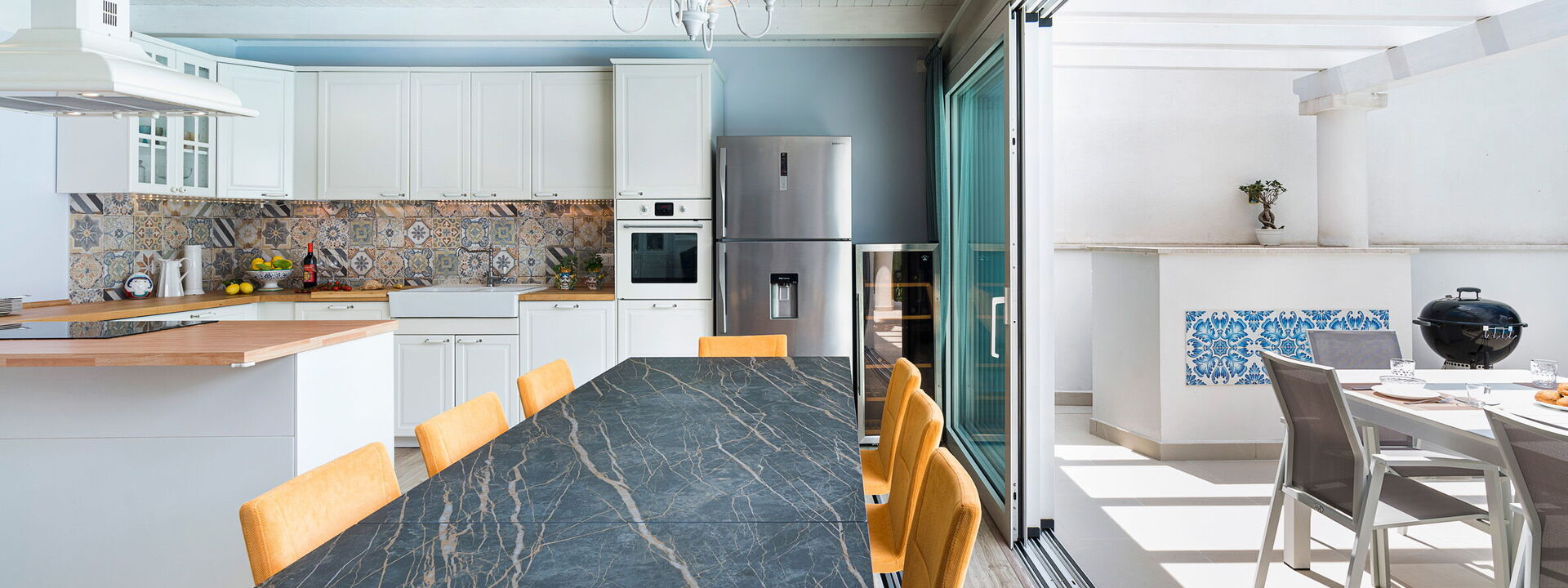 Casamonte - Castelmola, Sicilia: Esszimmer, Frühling, Herbst, Küche, Sommer