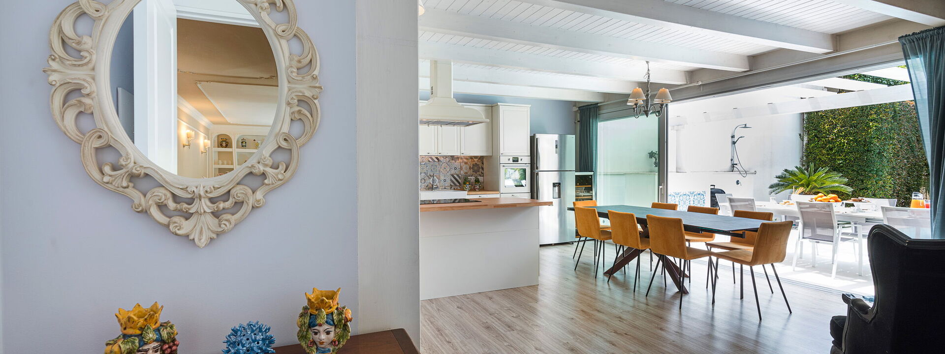 Casamonte - Castelmola, Sicilia: Balkon / Terrasse / Patio, Esszimmer, Frühling, Herbst, Sommer