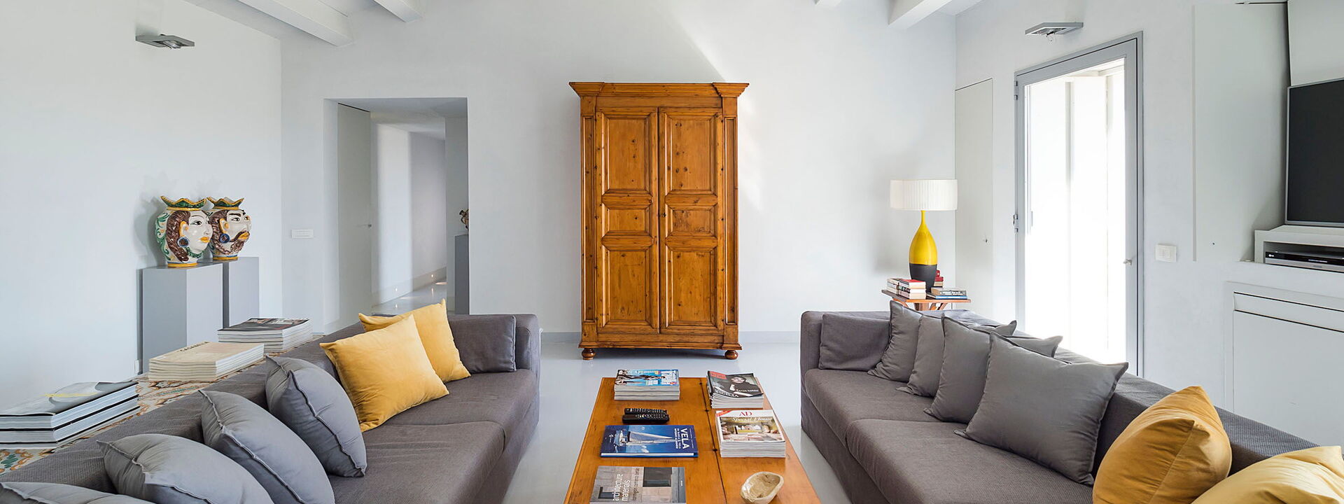 Villa Carmelita - Ragusa, Sicilia: Frühling, Herbst, Sommer, Wohnzimmer