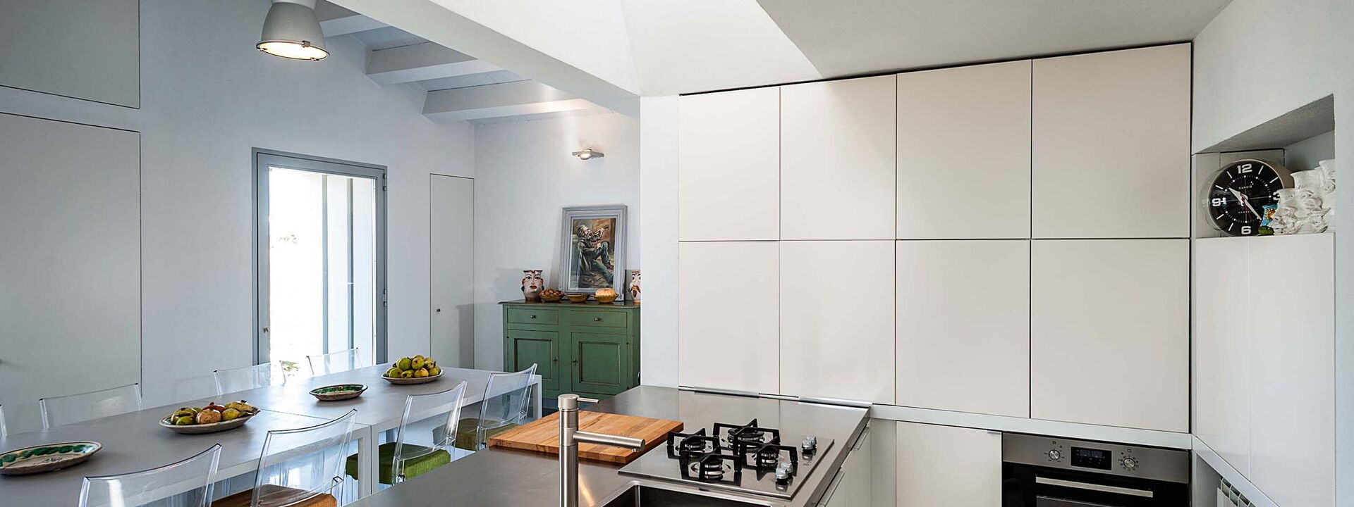 Villa Carmelita - Ragusa, Sicilia: Esszimmer, Frühling, Herbst, Küche, Sommer