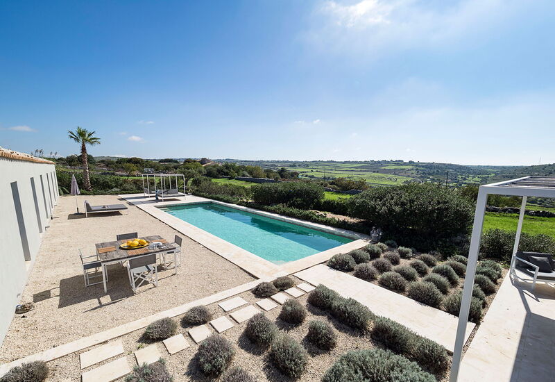 Villa Carmelita - Ragusa, Sicilia: Autumn, Balcony / Terrace / Patio, Building Exterior, Garden, Pool, Scenic View, Spring, Summer