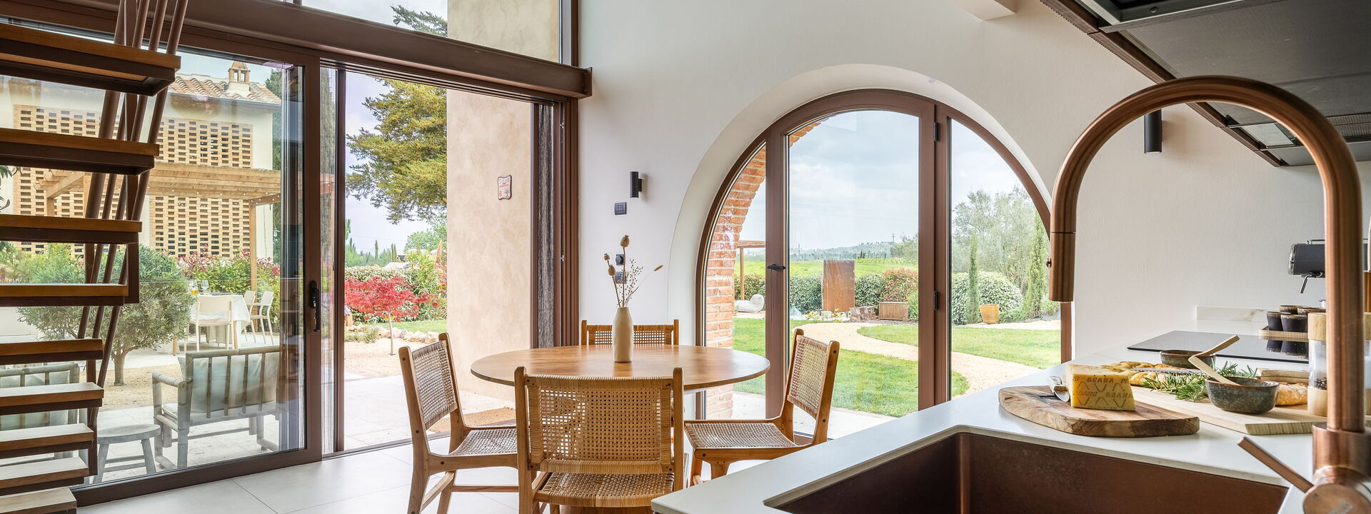Pendolino Spereto Apartment With Pool, Montaione: Automne, Cuisine, Été, Printemps