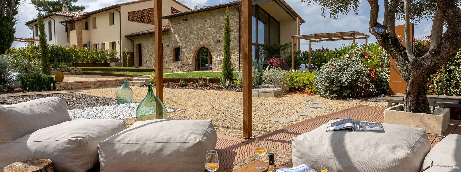 Pendolino Spereto Apartment With Pool, Montaione: Automne, Été, Jardin, Printemps