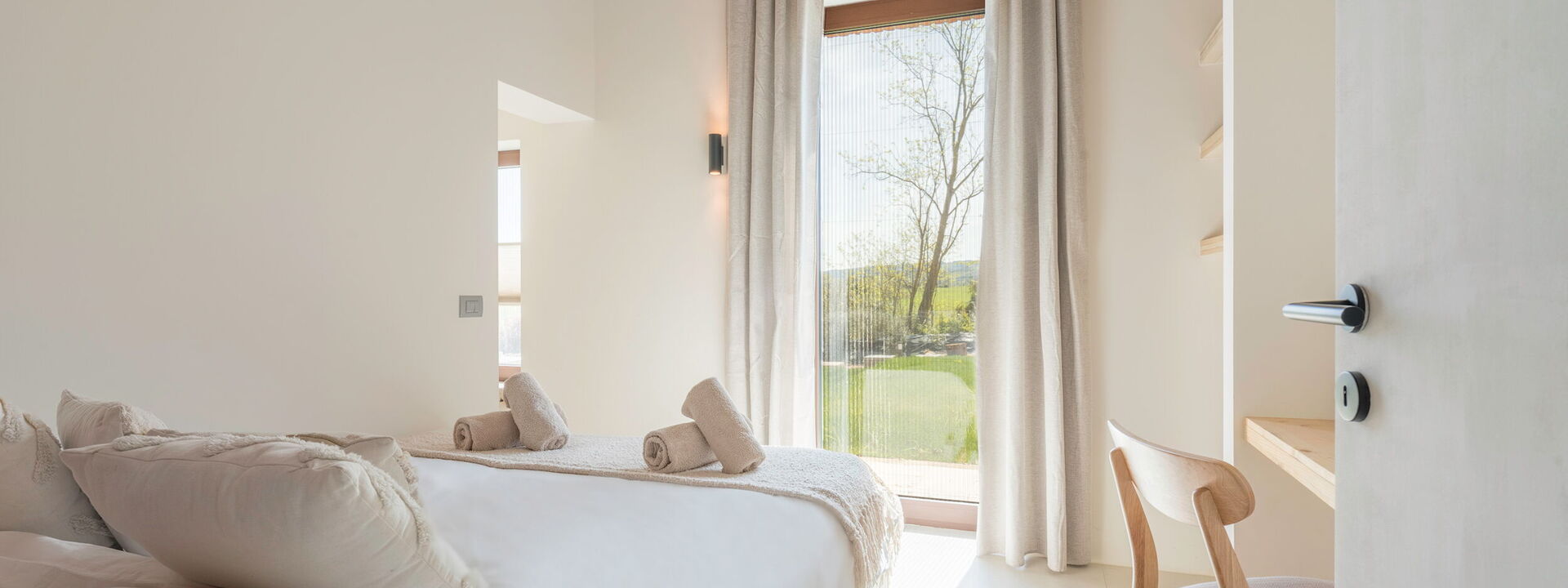 Pendolino Spereto Apartment With Pool, Montaione: Frühling, Herbst, Schlafzimmer, Sommer