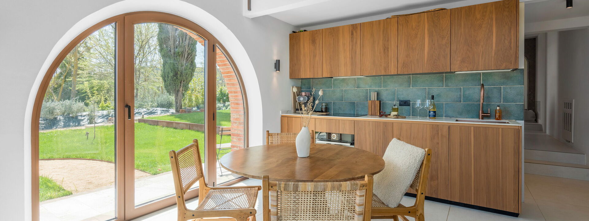 Pendolino Spereto Apartment With Pool, Montaione: Frühling, Herbst, Küche, Sommer