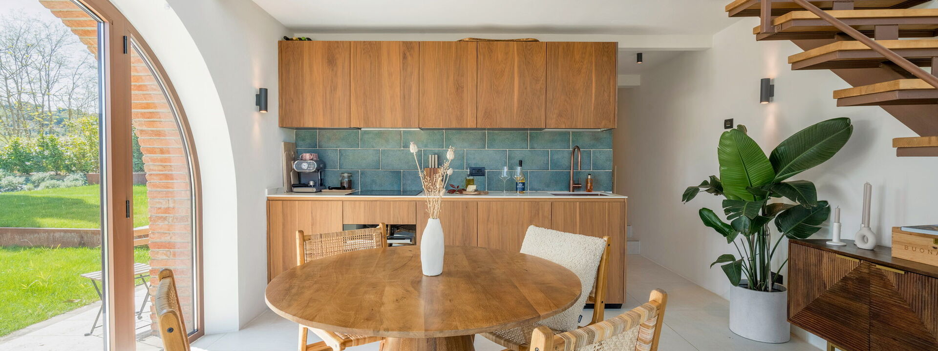 Pendolino Spereto Apartment With Pool, Montaione: Frühling, Herbst, Küche, Sommer