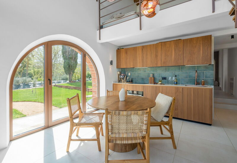 Pendolino Spereto Apartment With Pool, Montaione: Automne, Cuisine, Été, Printemps