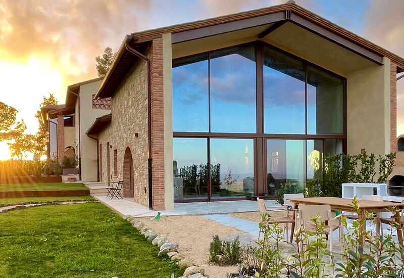 Pendolino Spereto Apartment With Pool, Montaione: Automne, Entrée principale, Été, Printemps