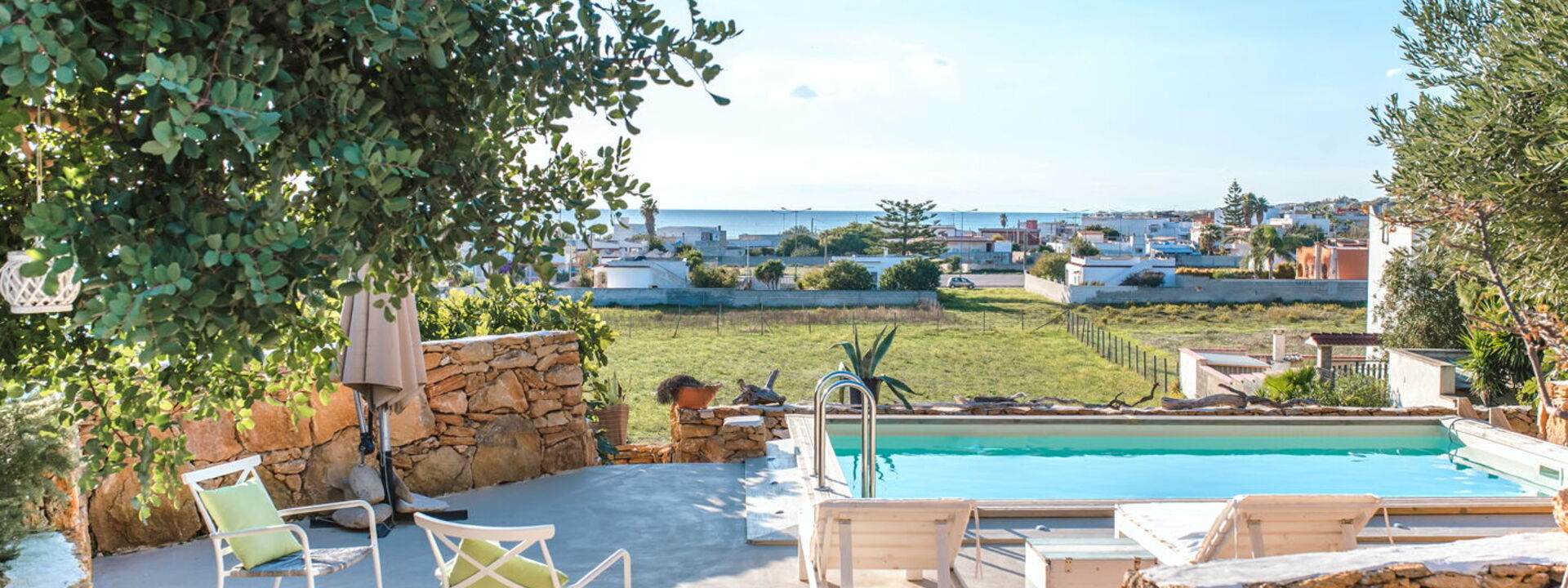 Villa Trullo - Torricella, Puglia: all'aperto, Autunno, Balcone / Terrazza / Patio, Estate, Esterni, Giardino, Piscina, Primavera