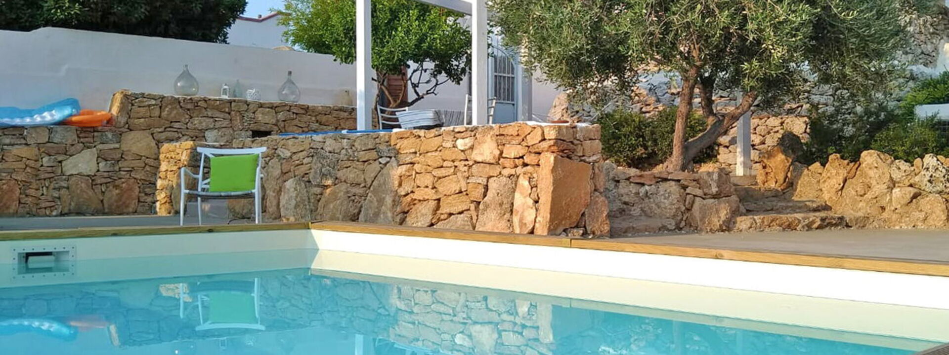 Villa Trullo - Torricella, Puglia: all'aperto, Autunno, Balcone / Terrazza / Patio, Estate, Esterni, Giardino, Piscina, Primavera