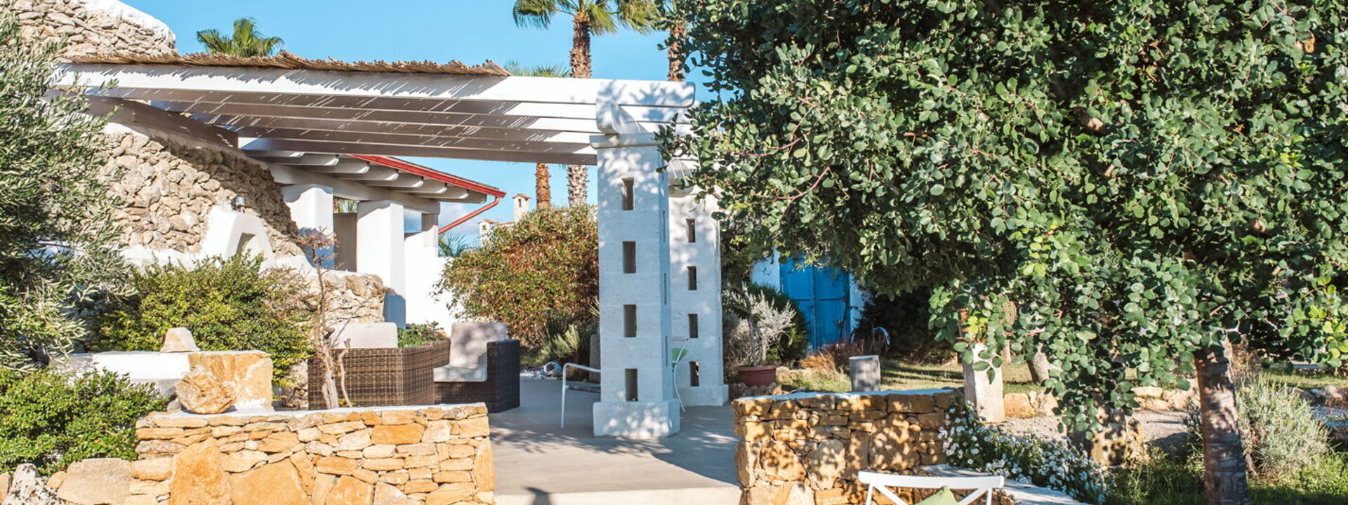 Villa Trullo - Torricella, Puglia: all'aperto, Autunno, Balcone / Terrazza / Patio, Estate, Esterni, Giardino, Primavera