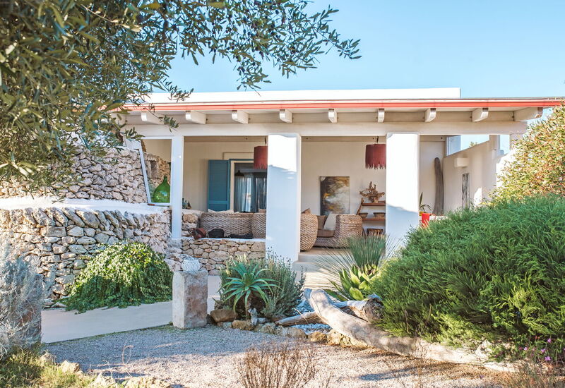 Villa Trullo - Torricella, Puglia: Außen, Balkon / Terrasse / Patio, Draussen, Frühling, Garten, Herbst, Sommer