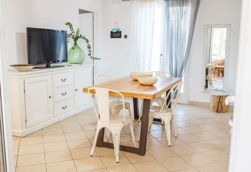 Villa Trullo - Torricella, Puglia: Esszimmer, Frühling, Herbst, Sommer