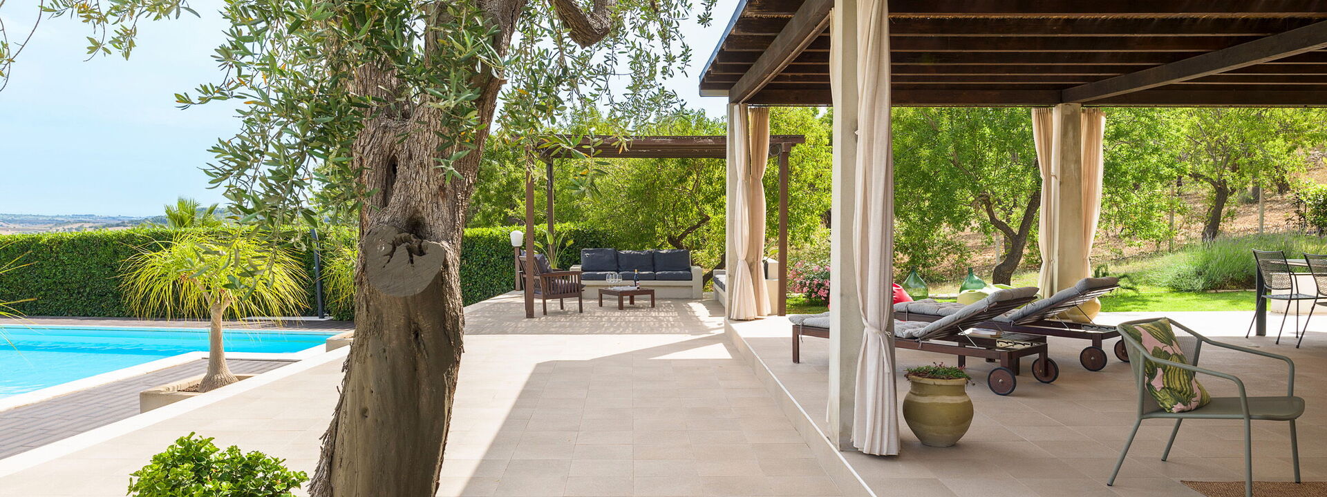 Casa Cortese - Noto, Sicilia: all'aperto, Autunno, Balcone / Terrazza / Patio, Estate, Esterni, Piscina, Primavera