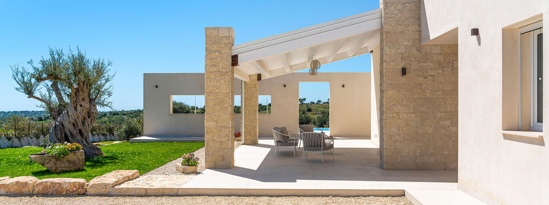 Villa Argento - Rosolini, Sicilia: Autumn, Balcony / Terrace / Patio, Building Exterior, Garden, Outdoor, Spring, Summer