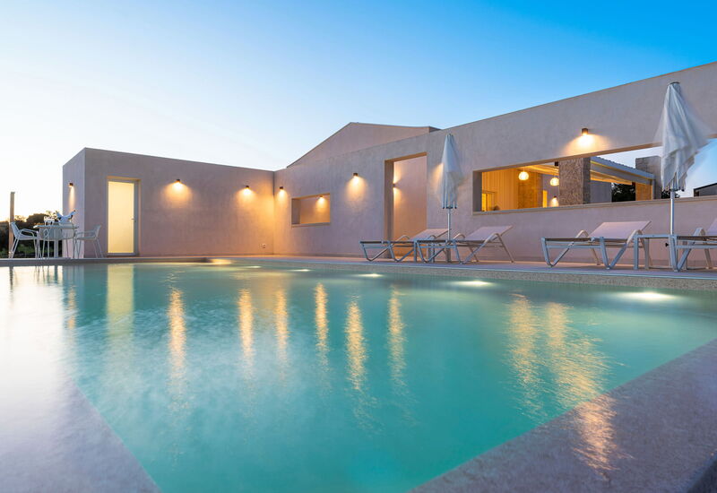 Villa Argento - Rosolini, Sicilia: Automne, Balcon / Terrasse / Patio, bassin, Été, Extérieur, Extérieurs, Printemps