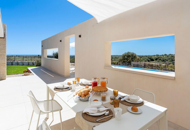 Villa Argento - Rosolini, Sicilia: Automne, Balcon / Terrasse / Patio, Été, Extérieur, Extérieurs, Jardin, Printemps