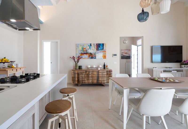 Villa Argento - Rosolini, Sicilia: Automne, Cuisine, Été, Printemps, Salle à manger