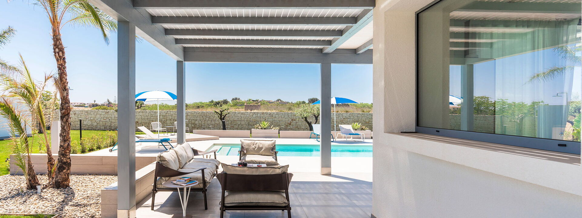 Casa Colori - Noto, Sicilia: Autumn, Balcony / Terrace / Patio, Building Exterior, Outdoor, Pool, Spring, Summer