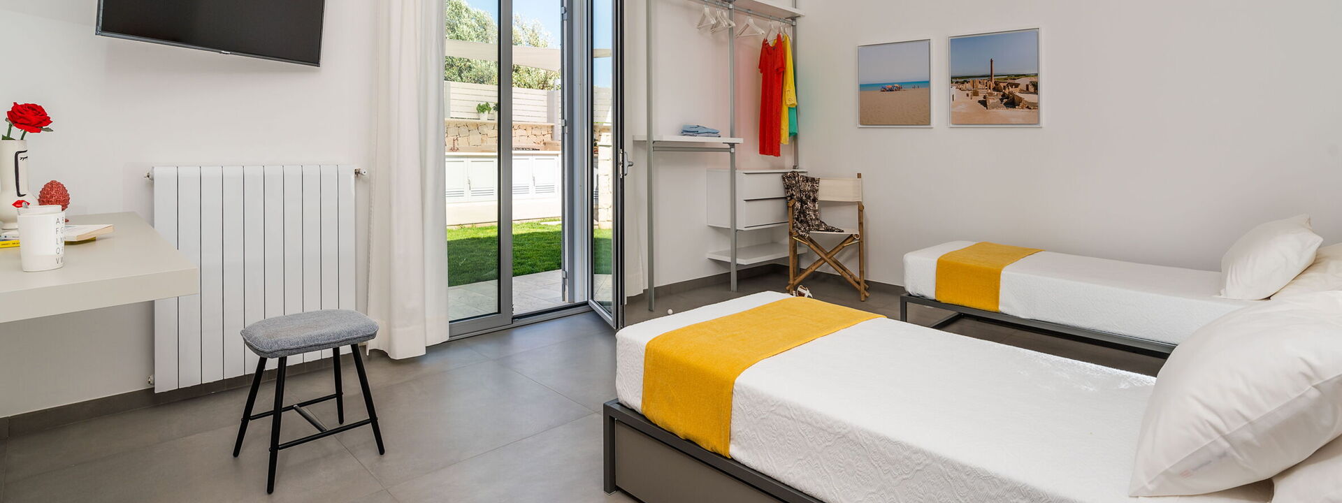 Villa Le Palme - Noto, Sicilia: Autumn, Balcony / Terrace / Patio, Bedroom, Garden, Spring, Summer