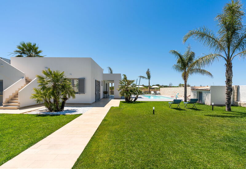 Villa Le Palme - Noto, Sicilia: Automne, Balcon / Terrasse / Patio, Été, Extérieur, Extérieurs, Jardin, Printemps