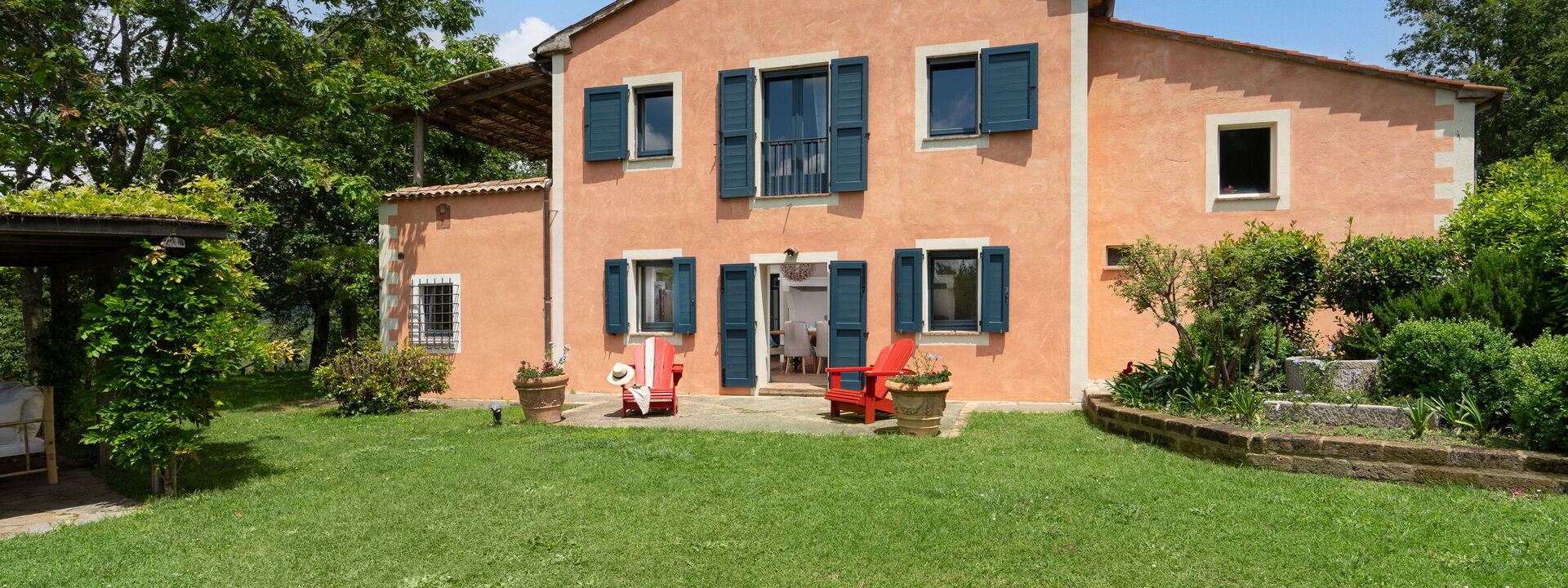 Casale Collina Verde - San Casciano Dei Bagni, Toscana: Autumn, Building Exterior, Garden, Outdoor, Spring, Summer