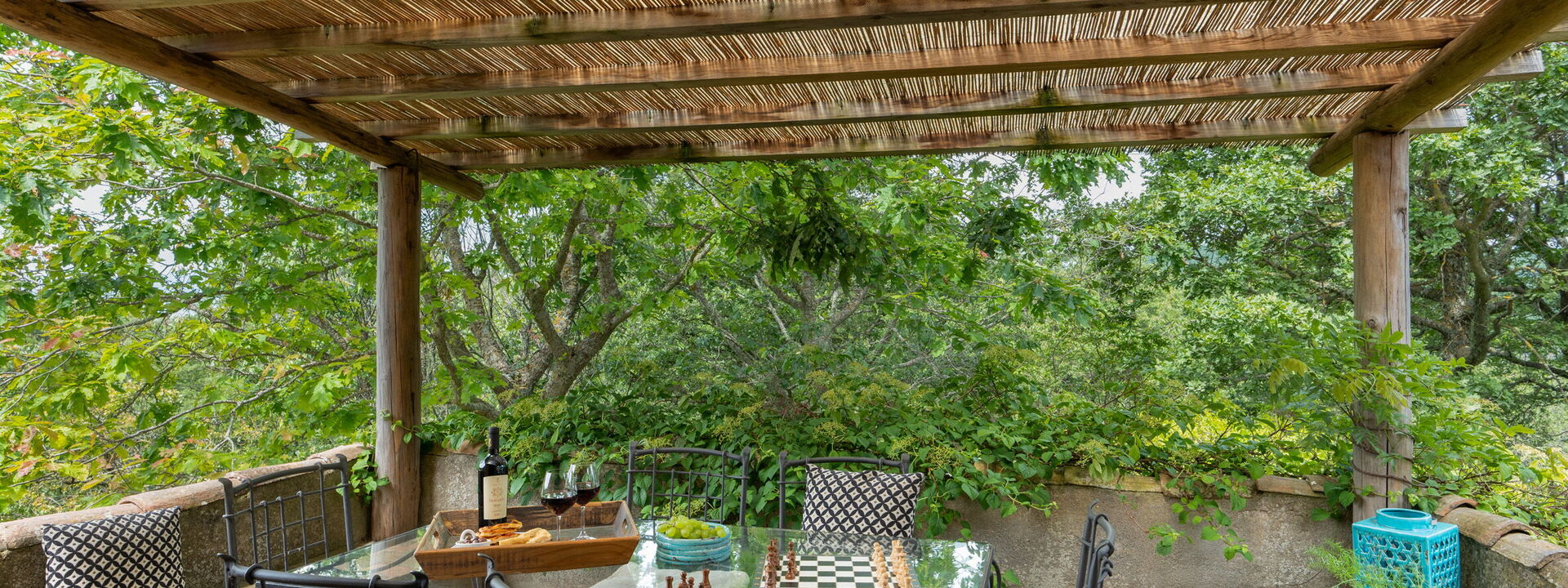 Casale Collina Verde - San Casciano Dei Bagni, Toscana: Autumn, Balcony / Terrace / Patio, Building Exterior, Outdoor, Spring, Summer