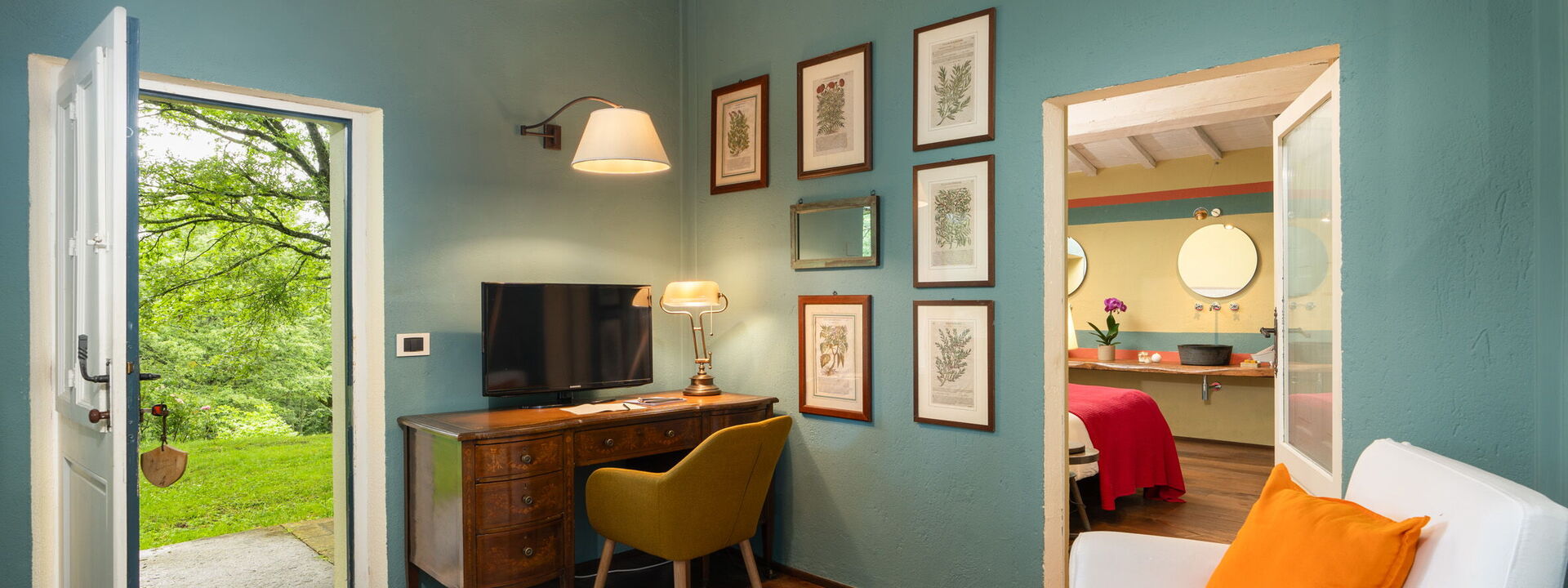 Casale Collina Verde - San Casciano Dei Bagni, Toscana: Autumn, Living Room, Spring, Summer