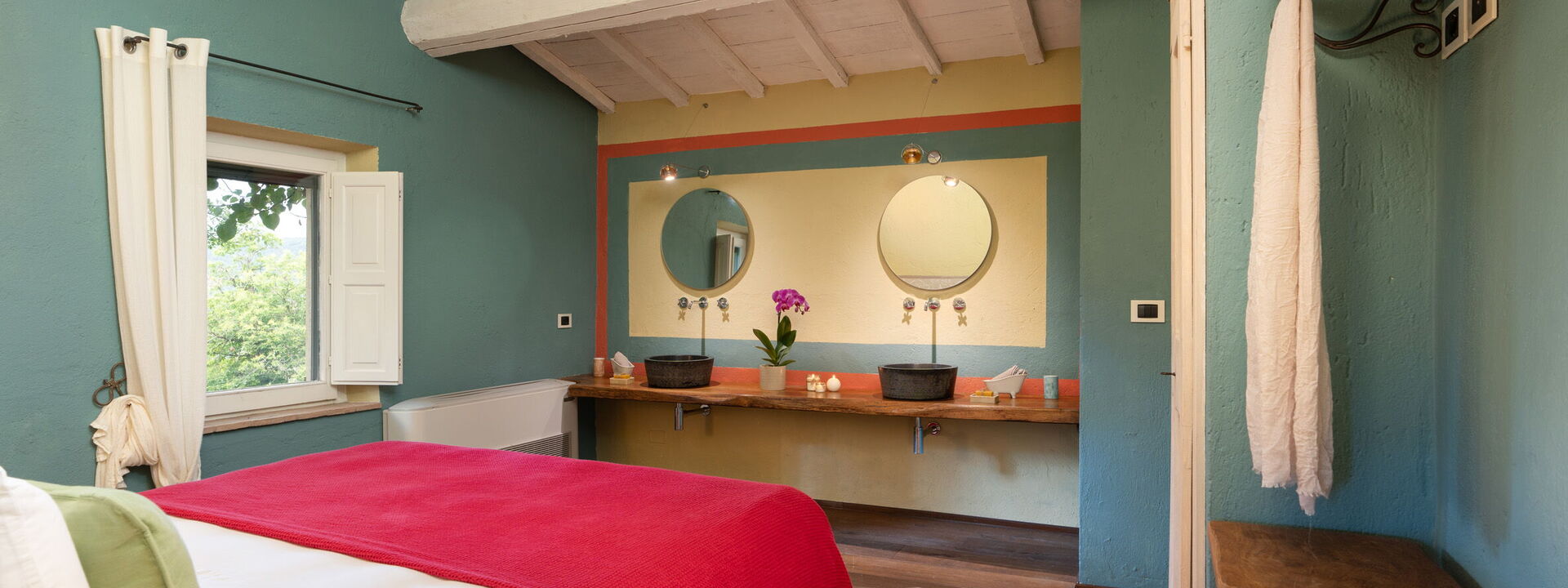 Casale Collina Verde - San Casciano Dei Bagni, Toscana: Autumn, Bedroom, Spring, Summer