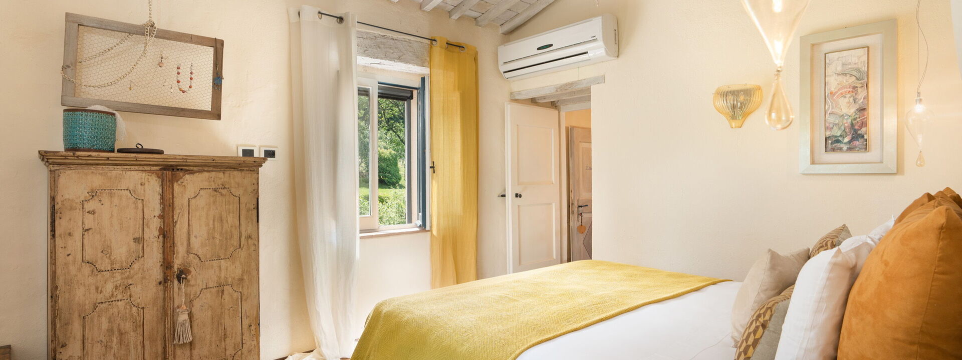 Casale Collina Verde - San Casciano Dei Bagni, Toscana: Autumn, Bedroom, Spring, Summer