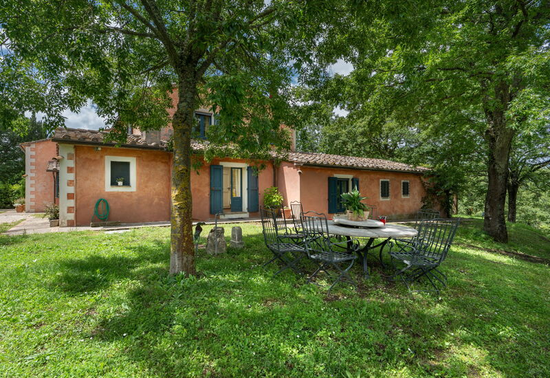 Casale Collina Verde - San Casciano Dei Bagni, Toscana: Außen, Draussen, Frühling, Garten, Herbst, Sommer