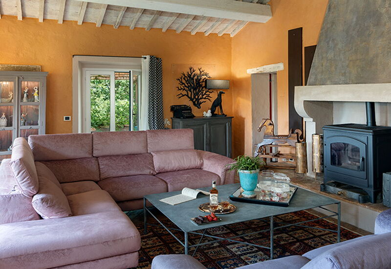 Casale Collina Verde - San Casciano Dei Bagni, Toscana: Frühling, Herbst, Sommer, Wohnzimmer