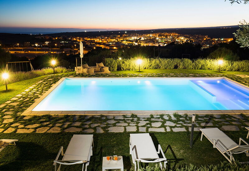 Casapietra - Scicli, Sicilia: Autumn, Balcony / Terrace / Patio, Building Exterior, Outdoor, Pool, Scenic View, Spring, Summer