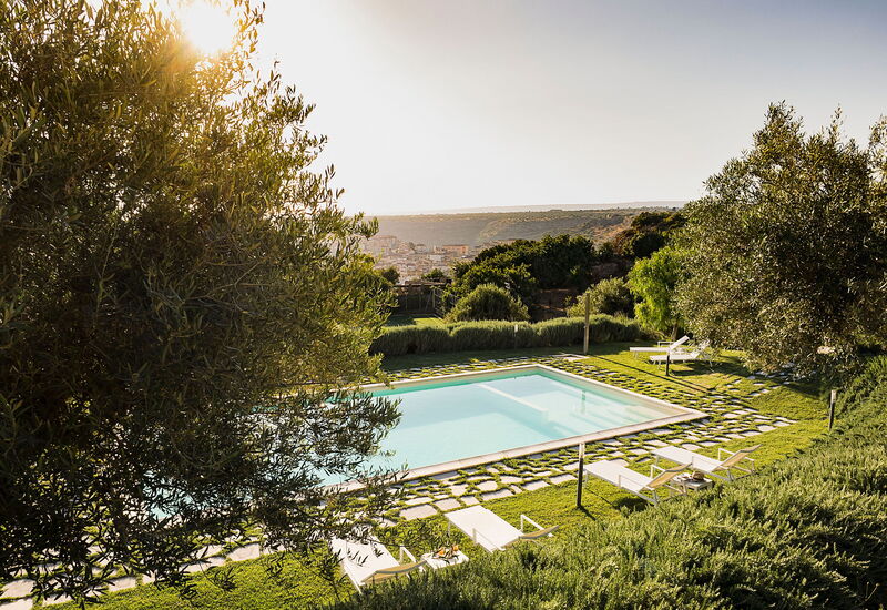 Casapietra - Scicli, Sicilia: Autumn, Balcony / Terrace / Patio, Building Exterior, Outdoor, Pool, Scenic View, Spring, Summer