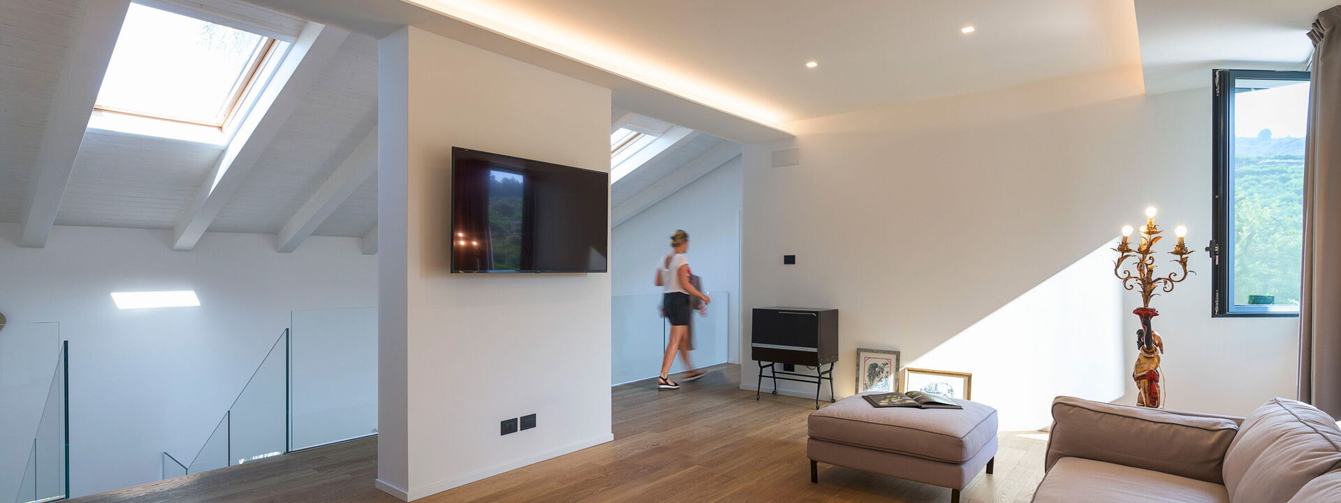 Villa Decoro - Mascali, Sicilia: Frühling, Herbst, Sommer, Wohnzimmer