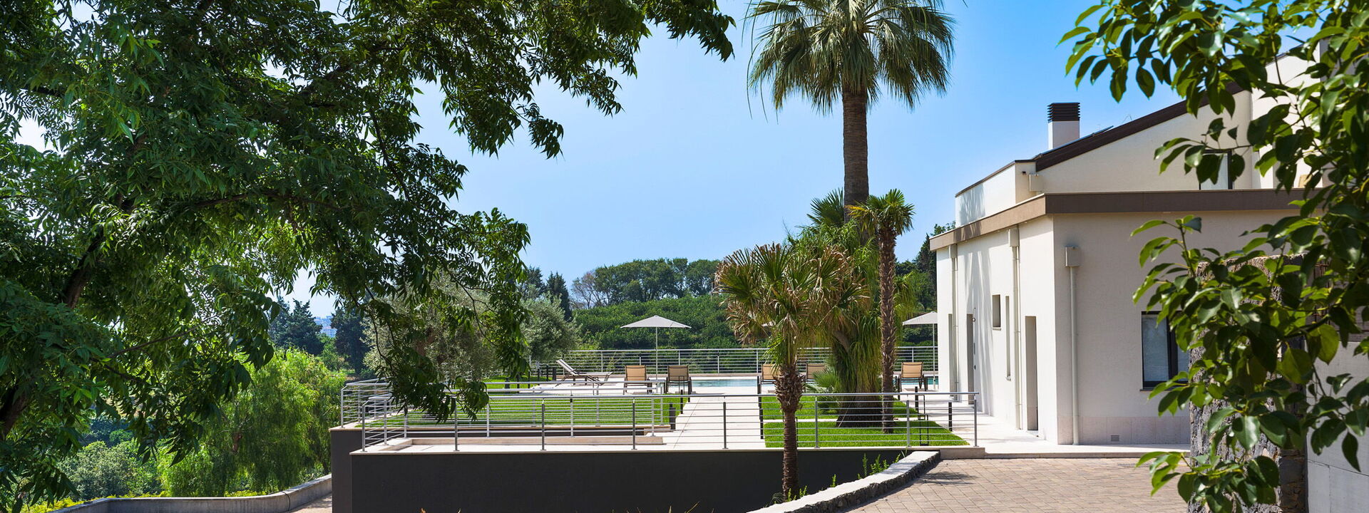 Villa Decoro - Mascali, Sicilia: Außen, Balkon / Terrasse / Patio, Draussen, Frühling, Herbst, Sommer