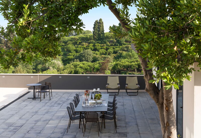 Villa Decoro - Mascali, Sicilia: Autumn, Balcony / Terrace / Patio, Building Exterior, Spring, Summer