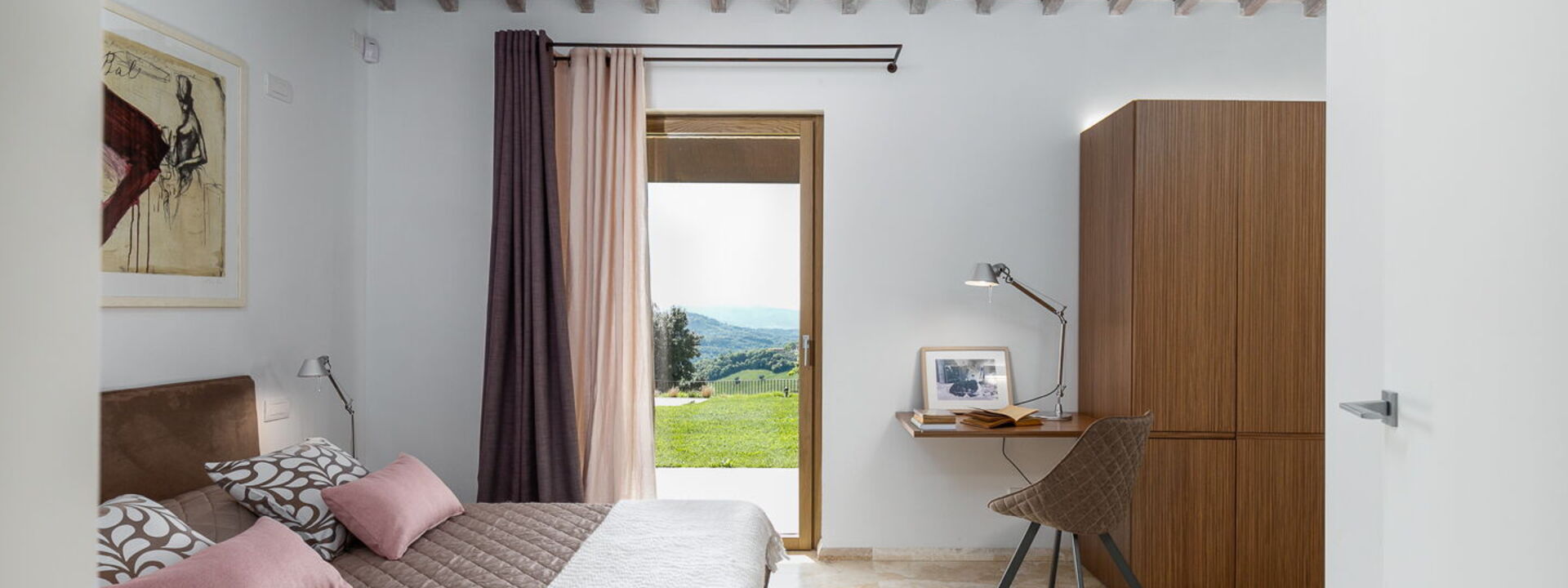 Villa Velari In Volterra With Private Pool, Ac: Automne, chambre à coucher, Hiver, Printemps