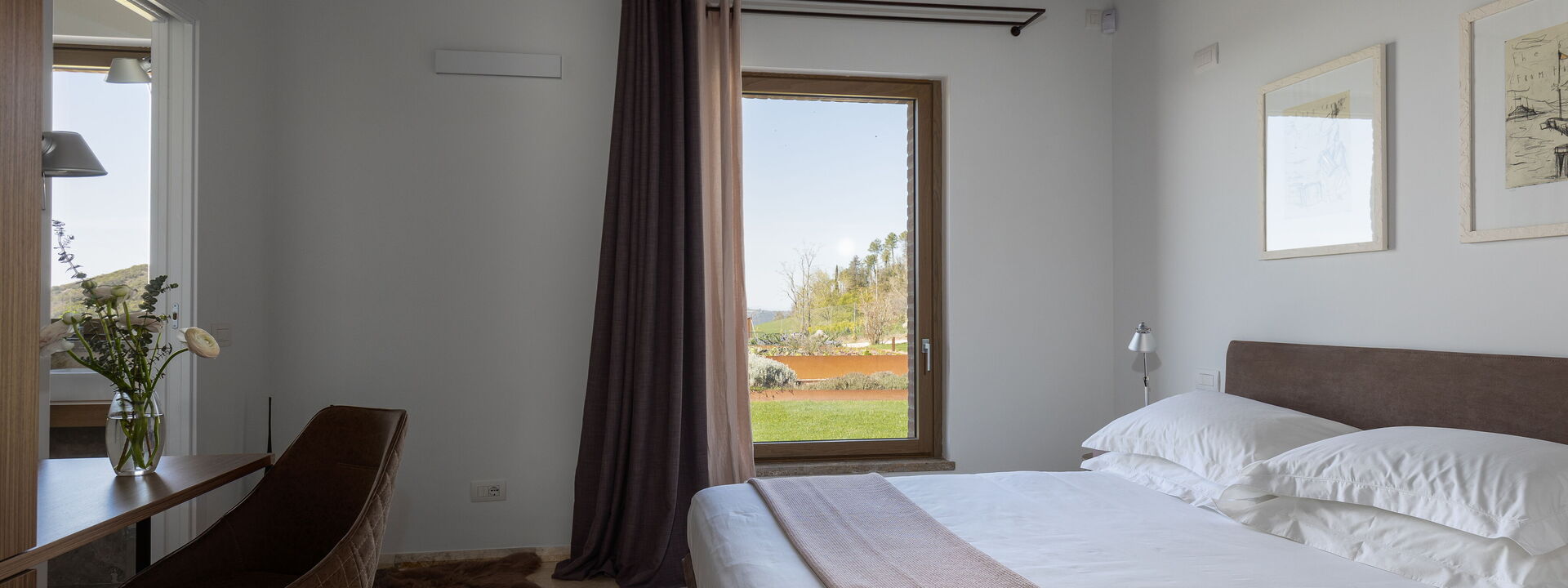 Villa Velari In Volterra With Private Pool, Ac: Automne, chambre à coucher, Hiver, Printemps