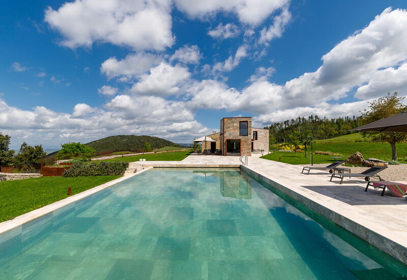 Villa Velari In Volterra With Private Pool, Ac: Automne, bassin, Été, Jardin, Printemps